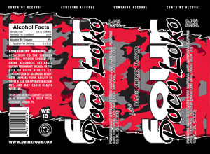 Four Poco Loko Black Cherry