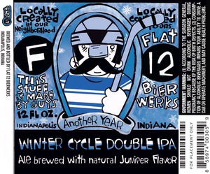 Flat 12 Bierwerks Winter Cycle Double IPA April 2014