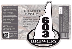 Granite Stout April 2014