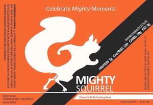 Mighty Squirrel Whey Beer May 2014