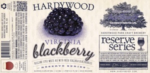 Hardywood Virginia Blackberry May 2014