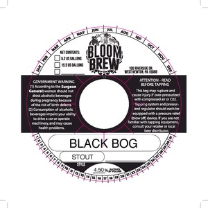 Bloom Brew Black Bog