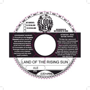 Bloom Brew Land Of The Rising Sun