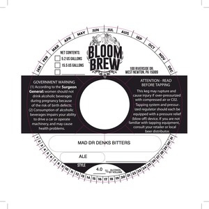 Bloom Brew Mad Dr. Denk's Bitters