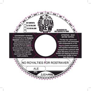 Bloom Brew No Royalties For Rostraver