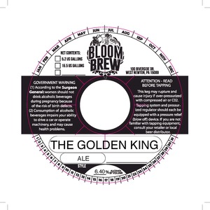Bloom Brew The Golden King May 2014