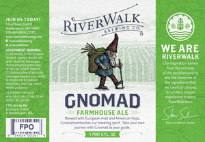 Riverwalk Brewing Co. Gnomad May 2014