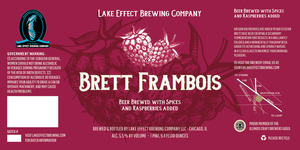 Lake Effect Brewing Company Brett Frambois May 2014