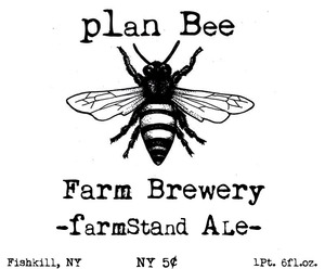 Plan Bee Farm Brewery Farmstand Ale May 2014