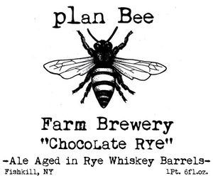 Plan Bee Farm Brewery Chocolate Rye May 2014