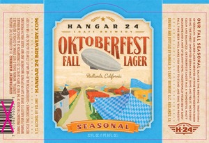 Hangar 24 Craft Brewery Oktoberfest Fall Lager May 2014