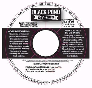 Black Pond Brews LLC Ct Uncommon Ale May 2014