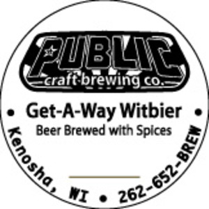 Public Craft Brewing Co. Get-a-way Witbier May 2014