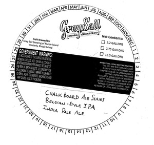 Chalkboard Ale Series Belgian-style IPA June 2014