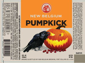 New Belgium Brewing Pumpkick May 2014