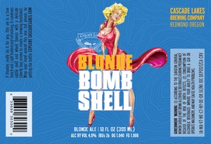 Cascade Lakes Brewing Company Blonde Bomb Shell June 2014