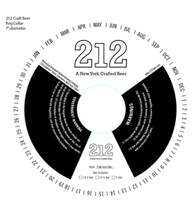 212 A New York Crafted Beer Flat Iron Ale