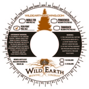 Wild Earth Brewing Company Peoh Point Pale Ale