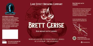 Lake Effect Brewing Company Brett Cerise June 2014