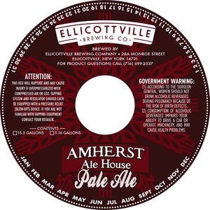 Ellicottville Brewing Company Amherst Ale House Pale Ale June 2014