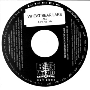 Big Wood Brewery Wheat Bear Lake June 2014