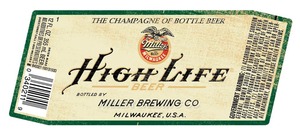 Miller High Life July 2014