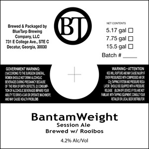 Bluetarp Brewing Company Bantamweight June 2014