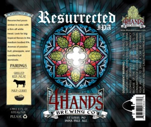 4 Hands Brewing Company Resurrected July 2014