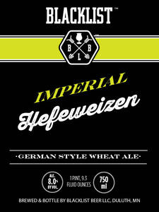 Blacklist Imperial Hefeweizen