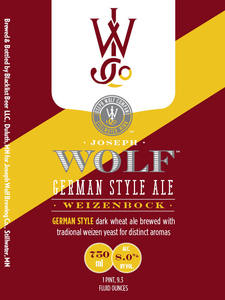 Joseph Wolf Weizenbock July 2014