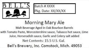 Bell's Morning Mary Ale July 2014