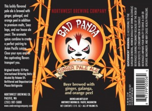 Bad Panda Ginger Pale Ale