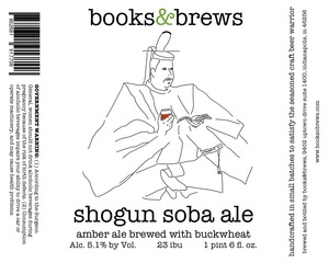 Books & Brews Shogun Soba Ale July 2014