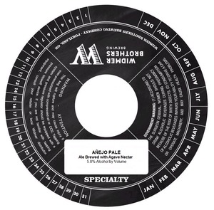 Widmer Brothers Brewing Company Anejo Pale July 2014