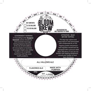Bloom Brew All Hallows' Ale July 2014