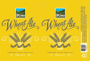 Upland Brewing Company Wheat July 2014