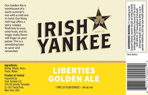 Irish Yankee July 2014