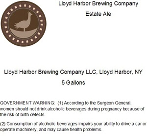 Lloyd Harbor Brewing Company July 2014