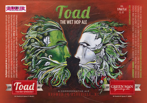 Green Man Brewery Toad The Wet Hop Ale