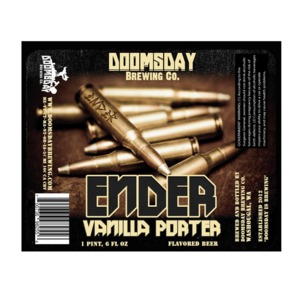 Doomsday Brewing Company Ender Vanilla Porter