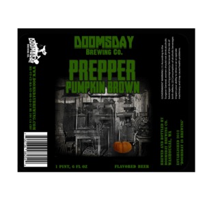 Doomsday Brewing Company Prepper Pumpkin Brown