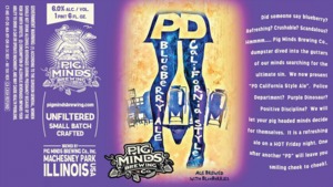 Pig Minds Brewing Pd Blueberry Ale