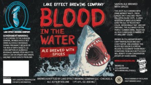 Lake Effect Brewing Company Blood In The Water July 2014