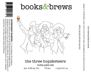 Books & Brews The Three Hopsketeers July 2014