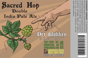 Der Blokken Brewery Sacred Hop Double India Pale Ale July 2014