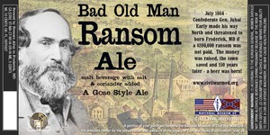 Brewer's Alley Bad Old Man Ransom Ale