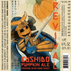 Revival Bushido Pumpkin Ale July 2014