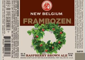 New Belgium Brewing Frambozen August 2014