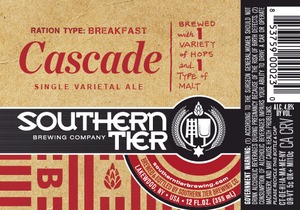 Southern Tier Brewing Company Cascade