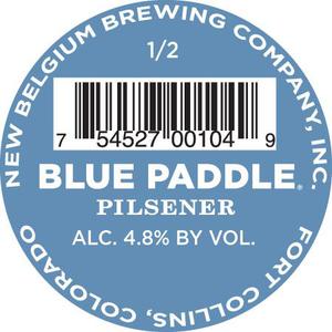 New Belgium Brewing Company, Inc. Blue Paddle August 2014